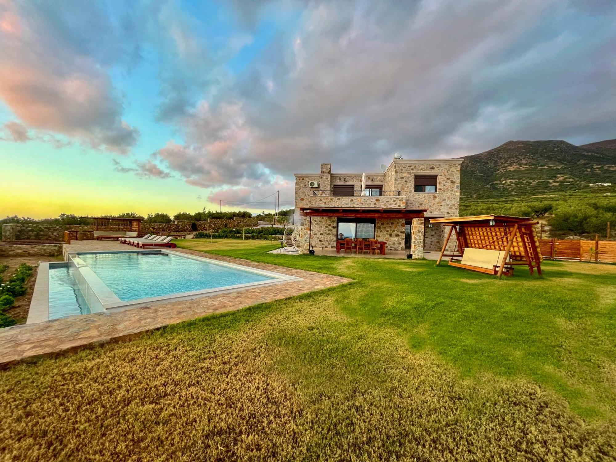 Villa Demetra Kissamos Bagian luar foto